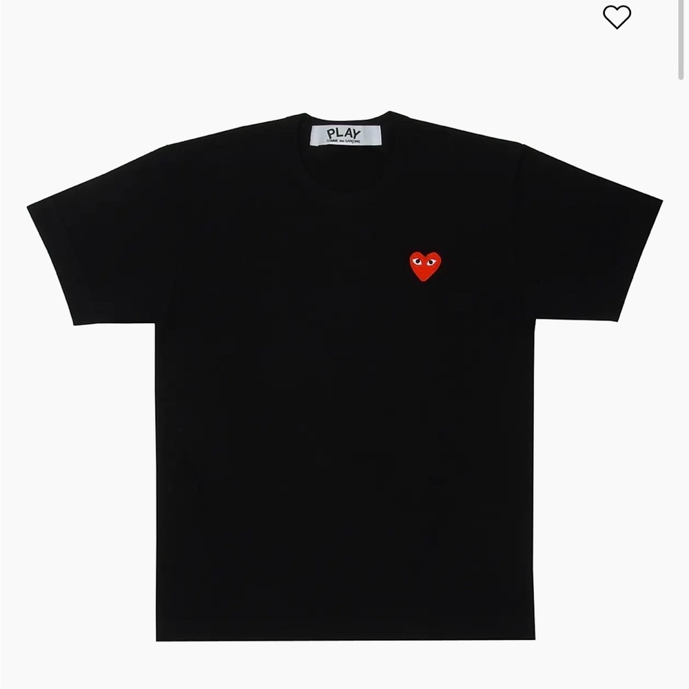 PLAY COMME DES GARÇONS HEART T SHIRT